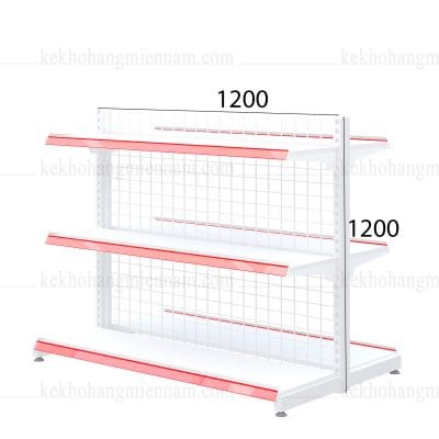 KỆ ĐÔI C1200 X D1200 X 3 TẦNG