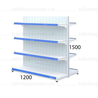 KỆ ĐÔI ĐỤC LỖ C1500 X D1200 X 4 TẦNG MÂM