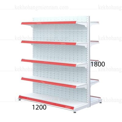 KỆ ĐÔI ĐỤC LỖ C1800 X D1200 X 5TẦNG MÂM