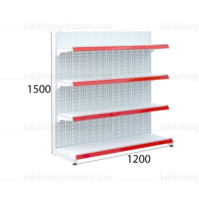 KỆ ĐƠN ĐỤC LỖ C1M5 X D1M2 X 4 TẦNG